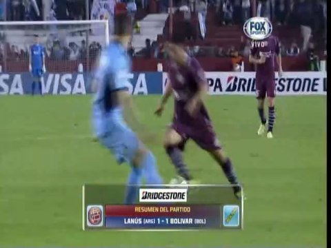 Lanús 1 - Bolívar 1