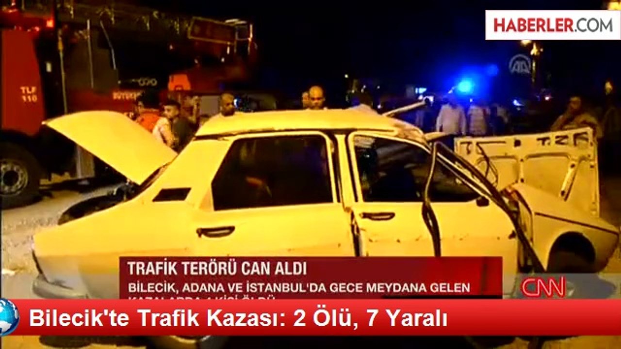Bilecik'te Trafik Kazası: 2 Ölü, 7 Yaralı