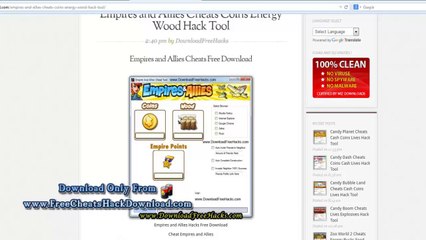 Empire and Allies Hack Tool - 2014 Updated (No Survey Download)