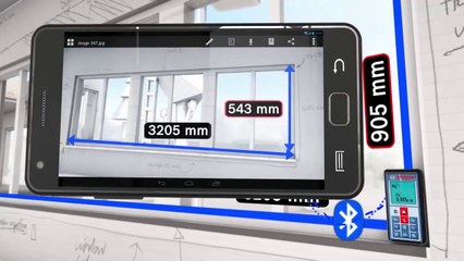 Máy đo khoảng cách laser Bosch GLM 100 C chính hãng