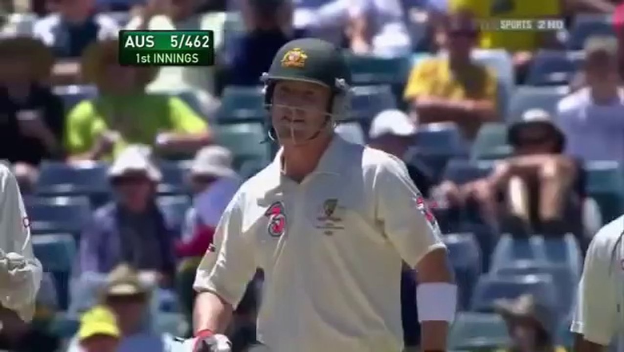 Cricket Fight Sulieman Benn v Australians Australia v West Indies 3rd test at Perth 2009