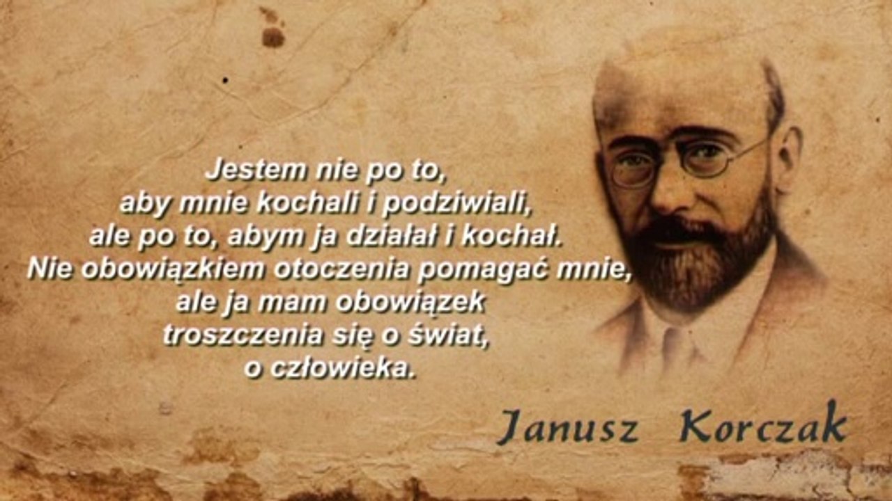 Złote Myśli - Janusz Korczak