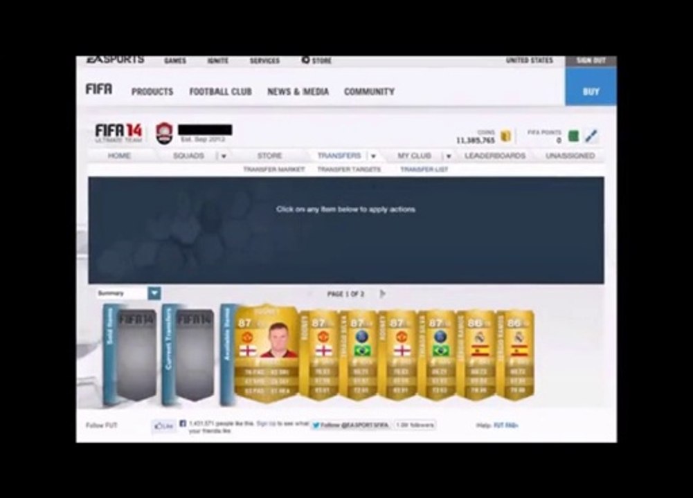 fifa 14 coin hack ultimate team FUT glitch