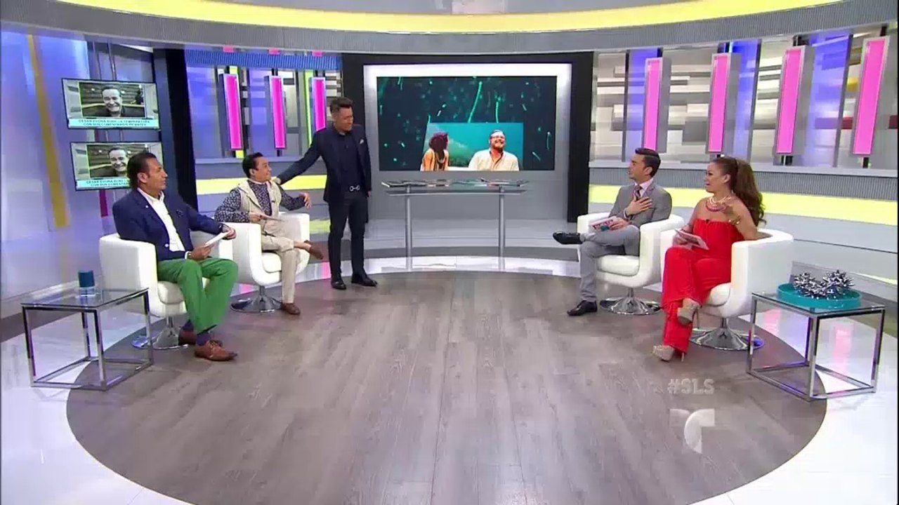 César Evora muy romántico