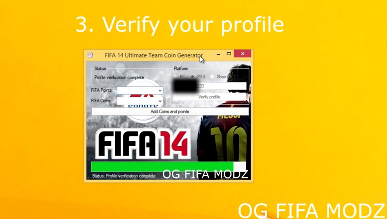 FIFA 14 Ultimate Team Coin Generator WORKING 2014