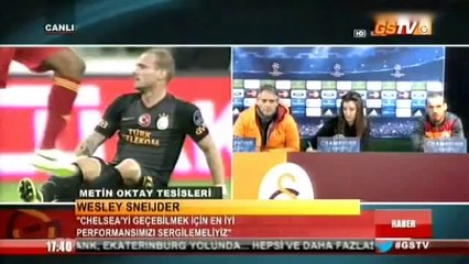 Wesley Sneijder: "Mourinho ile sahada dost değilim"