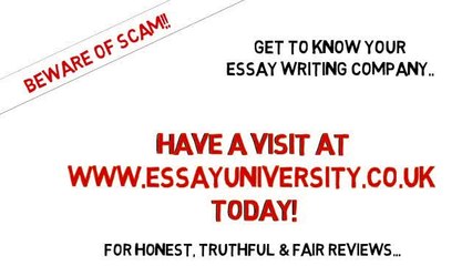 Essay Writing Provider Reviews