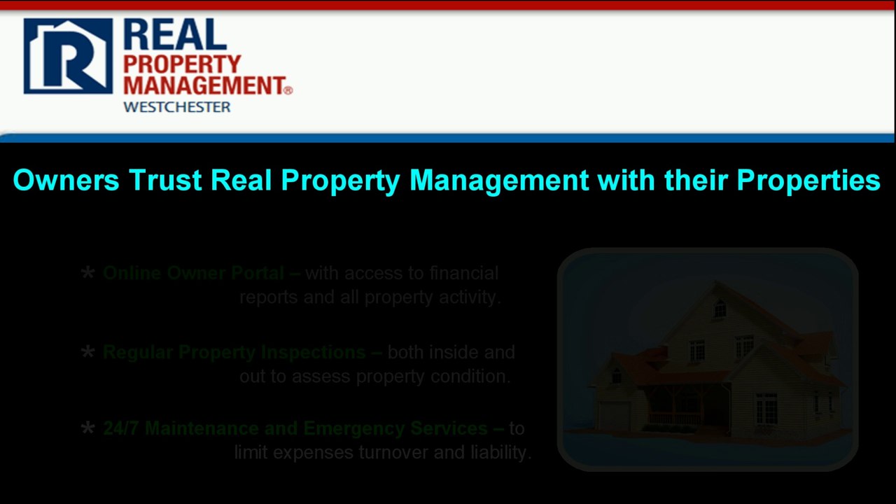Real Property Management Westchester- Full-Service Rental NY Property Management Company