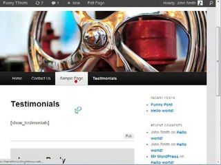 Wordpress Widget Logic Plugin