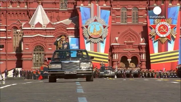 President Vladimir Putin recalls heroic defence of Sevastopol at Victory Day Parade