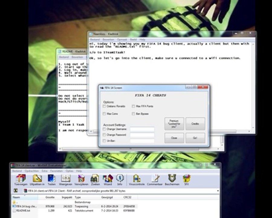 PS3 PS4 Xbox One FIFA 14 Hack Client! Unlimited Money points! 2014