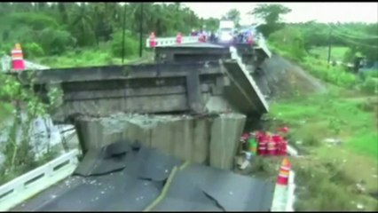Séisme de 6,4 au Mexique : un pont s'effondre dans le sud