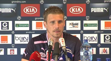 Greg Sertic en conf' avant Marseille