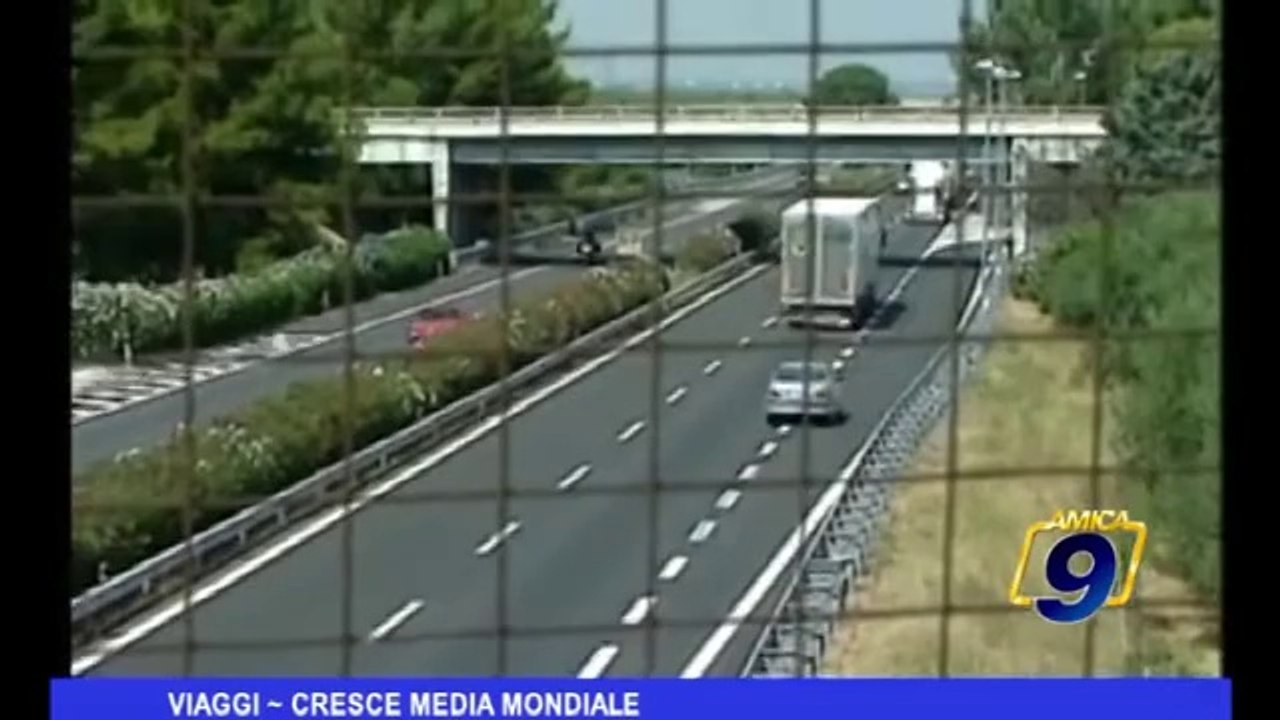 Viaggi | Cresce media mondiale