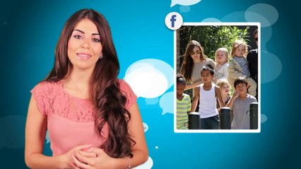 أنجلينا جولي تتبنى طفلة سورية _ مع تاتيانا