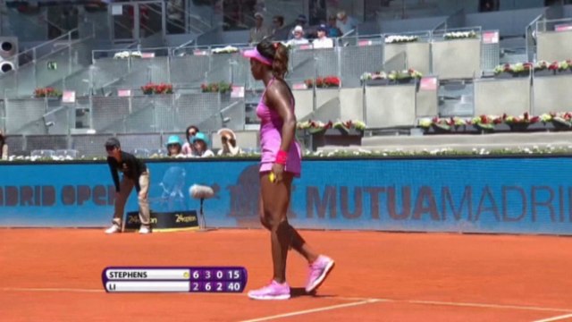 Trzy sety walki Li ze Stephens