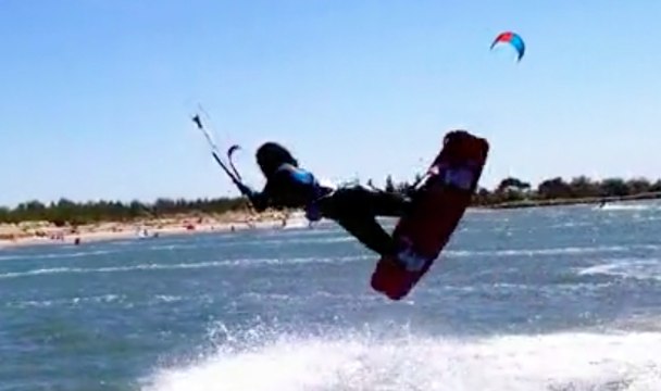 Little kite session in the south - Kitesurf