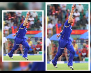 IPL 7 Shane Watsons hat trick vs Hyderabad