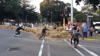Crazy Big Crash ! Urban Descent 2014 biggest Bails - #EatTheFloor