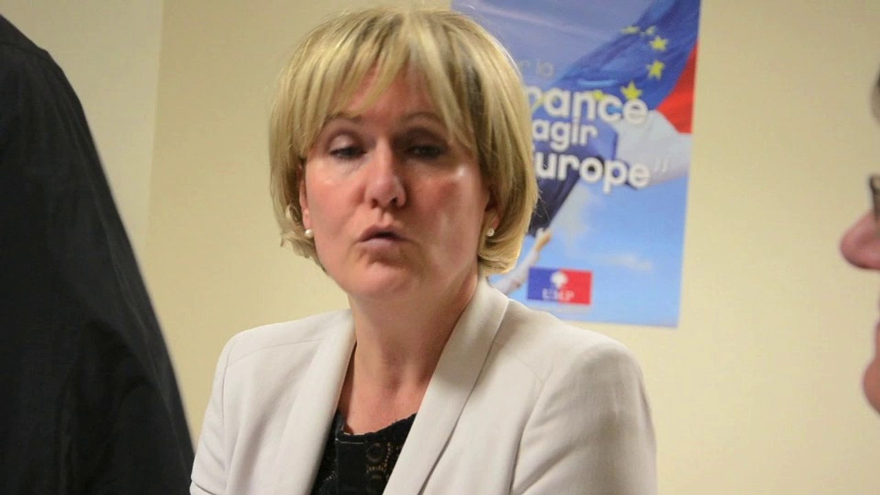 Européennes : Nadine Morano à Charleville