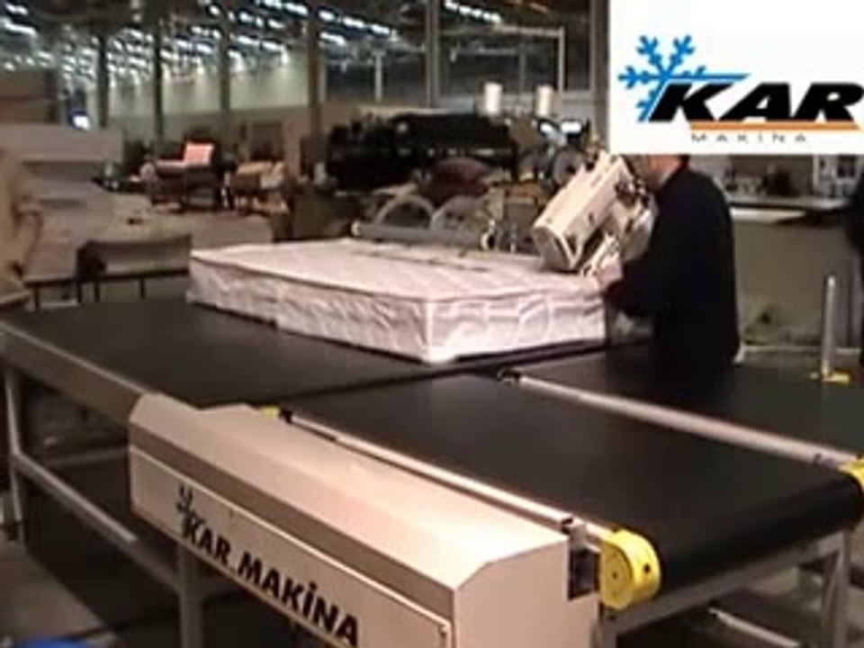 otomatik konveyorlu kenar kapama makinası
