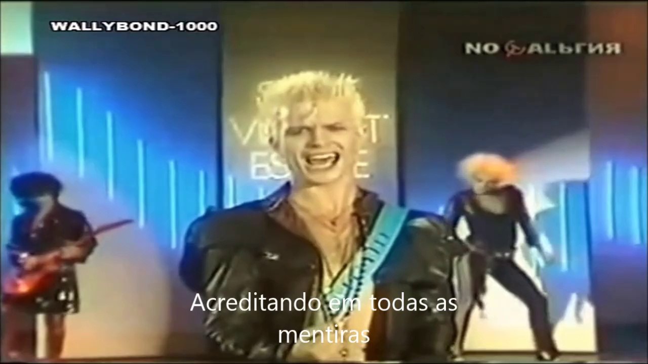 EYES WITHOUT A FACE-BILLY LDOL-TRADUÇÃO-LEGENDADO EM PT BR-ANO 1984 ( HQ ) WIDESCREEN