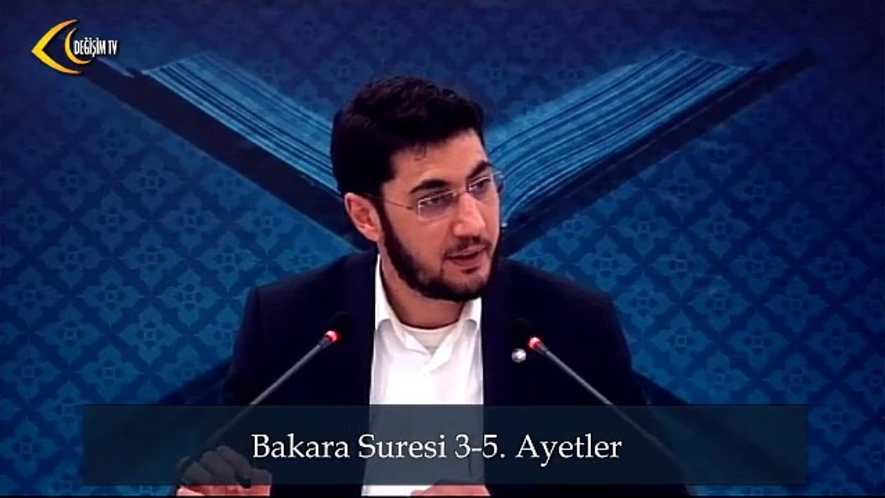 [6. Ders] Abdullah İmamoğlu İle Tefsîr-ul Furkân | Bakara Suresi 3-5. Ayetler