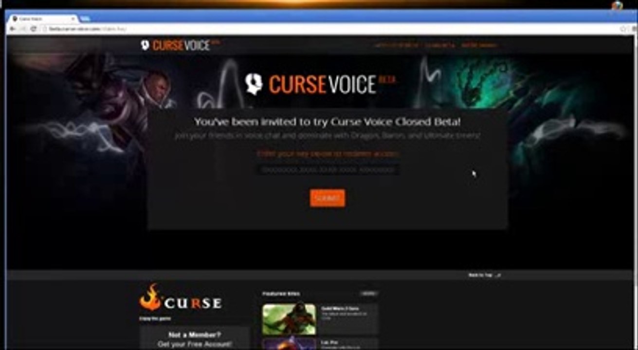 Free Curse Voice Beta Key Generator ? téléchargement