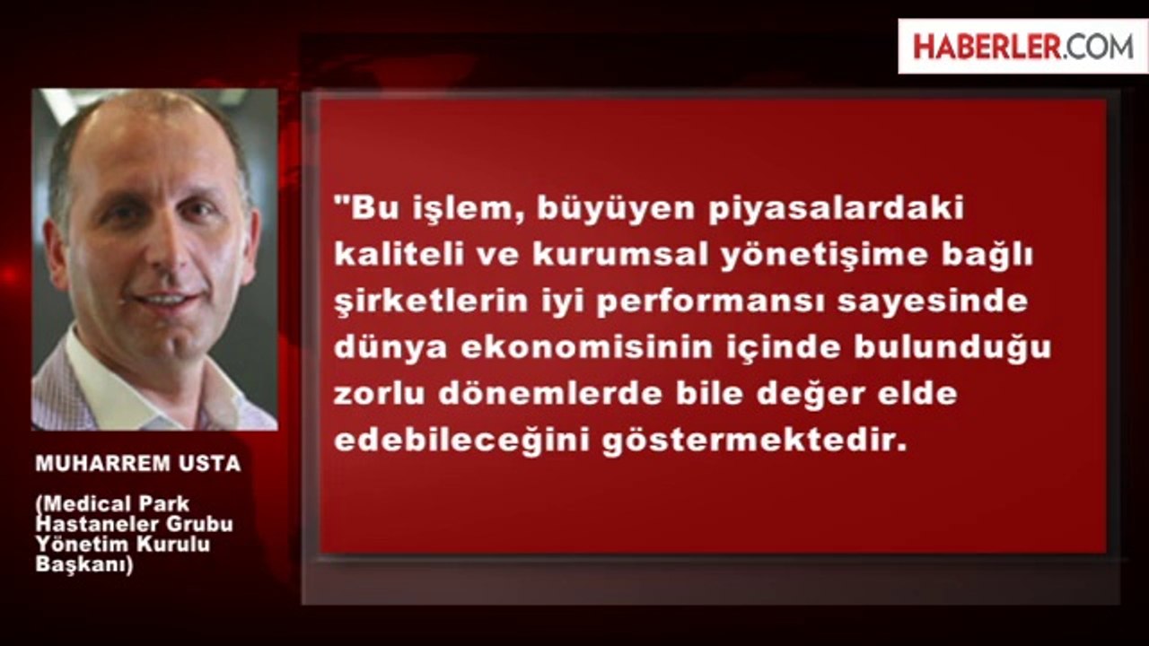 Medical Park, 3 Yabancı Fon Tarafından Satın Alındı