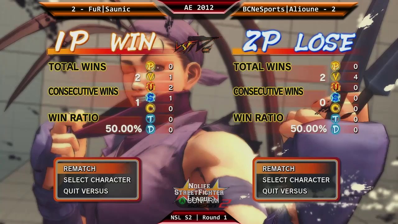 Alioune vs Saunic - AE 2012 - NSL S02 - R1