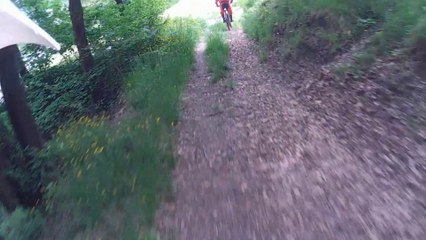 Descente VTT depuis Albiez le Jeune
