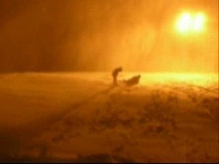 Montréal janvier la danse ds la neige