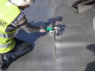 Cresent Development Projesi - Bakü , ExtruBit®D ECB GEOMEMBRAN 2mm ÇİFT SIRA SICAK HAVA ROBOT KAYNAĞI