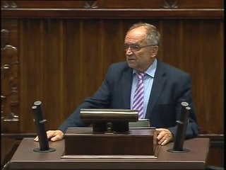 Poseł Józef Lassota - Wystąpienie z dnia 07 maja 2014 roku.