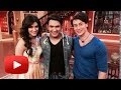 Tiger Shroff-Jackie Shroff promote Heropanti On Comedy Nights
