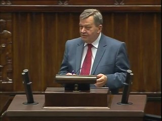 Poseł Romuald Ajchler - Wystąpienie z dnia 07 maja 2014 roku.