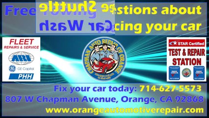 Auto Repairs and Service near Yorba Linda ~ 714-941-0704