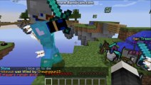 Anti-knockback hacker(s) on Sky Wars