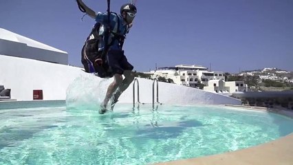 Urban paragliding - Touch video project