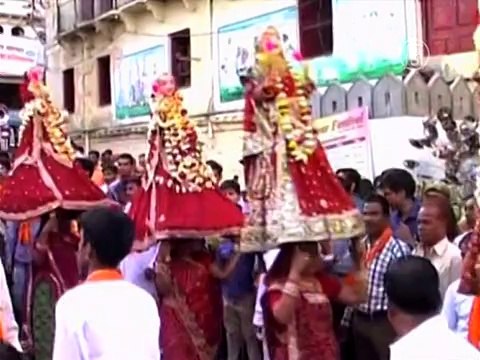 Слоны в Индии проходят медосмотр перед праздником