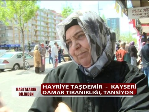 DAMAR TIKANIKLIĞI, TANSİYON HASTALIĞI VARDI ŞİFALI BİTKİLERİ KULLANDI