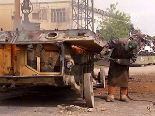 В Германии разбирают боевые танки времён Второй мировой