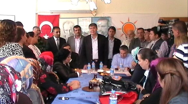 MENDERES TÜRELİN KEMER AK PARTİ ZİYARETİ 2