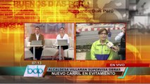 Susana Villarán: Vecinos de Huascarán reciben 30 mil soles de compensación (1/2)