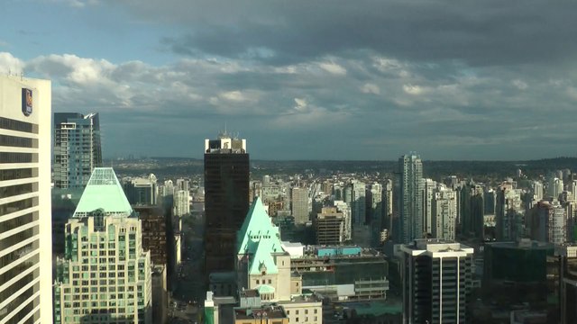 Downtown Vancouver, Canada On May 2, 2014