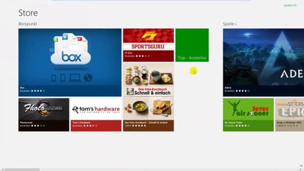 Windows 8 - Metro-Apps updaten