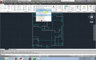 AutoCAD 2012 urdu tutorial part9 - Floorplan layout