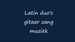 Latin duo's gitaar zang muziek