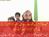 Shia Majusi apni  ki londay bazi karwatay hain by Molana Ilyas Ghuman