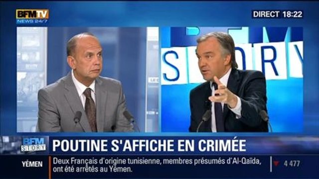 BFM Story: Rattachement de la Crimée à la Russie: Vladimir Poutine persiste et signe - 09/05
